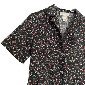 Linen Maxi Button Front 2 Pockets Adjustable Waist Size Large